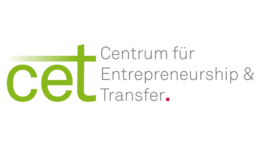 Logo mit Text "Centrum für Entre­preneur­ship & Transfer"