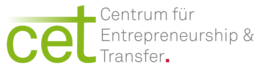 Logo mit Text "Centrum für Entre­preneur­ship & Transfer"